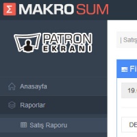 Makrosum Patron Ekranı