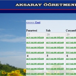 Düğün Salonu Yönetim Sistemi Sistemi