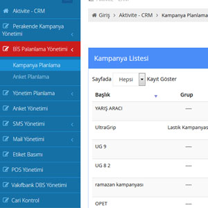 Aktivite CRM
